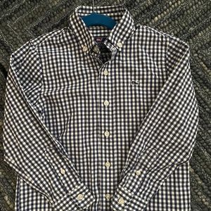 Vineyard Vines boys checkered dress shirt